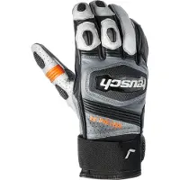 Reusch Dante Sporthandschuh kurz grau/schwarz 9,5 Herrengrau9,5 - Motorradbekleidung - Motorradhandschuhe