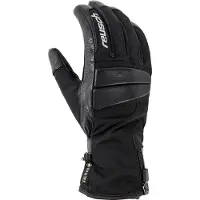 Reusch City Master Gore-Tex Damen Leder/Textilhandschuh lang sw 6,5 Damenschwarz6,5 - Motorradbekleidung - Motorradhandschuhe