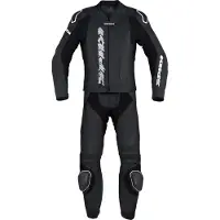 Spidi Raceway Lederkombi 2-tlg. schwarz/weiß 56 Herrenweiß56 - Motorradbekleidung - Herren Motorradbekleidung