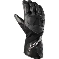 Pharao Hudson WP Leder/Textilhandschuh lang schwarz 10 Herrenschwarz10 - Motorradbekleidung - Motorradhandschuhe