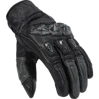 FLM Octane Lederhandschuh kurz schwarz 8,5 Herrenschwarz8,5 - Motorradbekleidung - Motorradhandschuhe