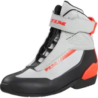 FLM Traction Damen Motorradschnürstiefel kurz grau 41 Damenschwarz41 - Motorradbekleidung - Damen Motorradbekleidung