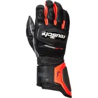 Reusch Michelangelo Comp Lederhandschuh lang schwarz 8,5 Herrenschwarz8,5 - Motorradbekleidung - Motorradhandschuhe