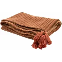 By-Boo Tagesdecke Sirun Terracotta-130 x 170 cm