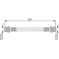 Bosch Bremsschlauch 1 987 481 111