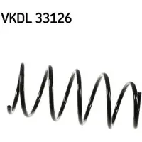 Skf Fahrwerksfeder VKDL 33126 für Renault Clio II