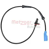 METZGER Sensor Raddrehzahl Hinterachse passend für u.a. CITROËN DS3