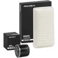 RIDEX Filterset Inspektionspaket Filtersatz für SUZUKI SWIFT IV (FZ, NZ) für OPEL AGILA (B) (H08) für VAUXHALL Agila Mk II (B) (H08)