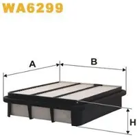 WIX FILTERS Luftfilter WA6299