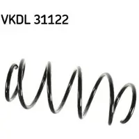 Skf Fahrwerksfeder VKDL 31122 für Skoda Audi Roomster A2