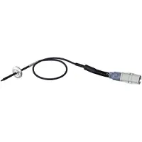 Hella Sensor Abgastemperatur geschraubt 2-polig 450 mm Kabel für u.a. MAN TGS