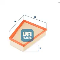 Ufi 30.663.00 Luftfilter für RENAULT TWINGO II (CN0)