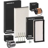RIDEX Inspektionspaket Filterset passend für PEUGEOT 406 (8B) 406 Coupe (8C) 406 Break (8E/F)