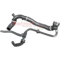 METZGER Kühlerschlauch 2420903 links oben für VW Skoda