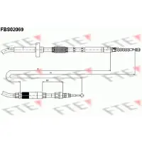 FTE Seilzug, Feststellbremse 9250070