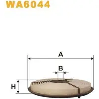 WIX FILTERS Luftfilter WA6044