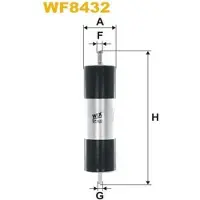 WIX FILTERS Kraftstofffilter WF8432