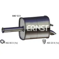 ERNST Endschalldämpfer 646123