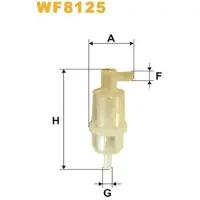 WIX FILTERS Kraftstofffilter WF8125