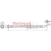 METZGER Bremsschlauch 4110621
