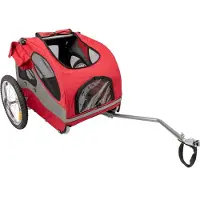Petsafe Fahrradanhänger für Hunde Happy Ride M Rot
