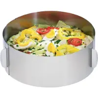 GEFU Tortenring Rond XXL Verstellbar
