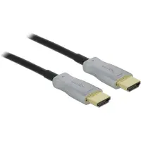 DeLOCK Aktives Optisches Kabel HDMI 4K 60 Hz 10 m, 10 m, HDMI Typ A (Standard), HDMI Typ A (Standard), 18 Gbit/s, Schwarz