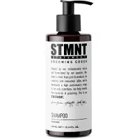 STMNT Grooming Goods Shampoo Activated Charcoal & Menthol Removes Build Up Fuller Feeling Hair 10.1 Oz
