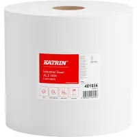 Katrin Aftørringsrulle Katrin XL Industrirulle 2-lag 380 m Hvid,2 rl/krt