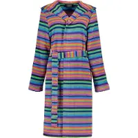 Cawö Bademantel 1454 Kapuze Damen Multicolor-44