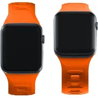 3MK Silicone Watch Strap pomarańczowy/ orange dla Apple Watch 38/40/41mm