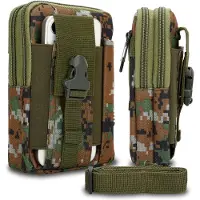 Cadorabo Handytasche für Motorola MOTO G8 Hülle im Militär Style
