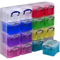Really Useful Boxes 5060231633885, Aufbewahrungsbox, Transparent, Rechteckig, Einfarbig, Drinnen, Transparent