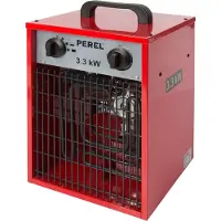 Perel Heizlüfter, für den Innenbereich, 2 Heizstufen, 3300 W