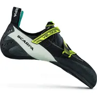 Scarpa - Kletterschuhe - Veloce Black Yellow für Herren - Größe 40 - Grau