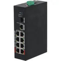 Dahua Technology PFS3110-8ET-96-V2, Unmanaged, Fast Ethernet (10/100), Power over Ethernet (PoE), 10U