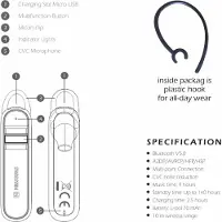 Swissten Bluetooth Headset CALLER
