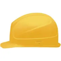 Uvex thermo boss Schutzhelm mit Hitzeschutz gelb 52 cm - 61 cm - 9754100 - gelb
