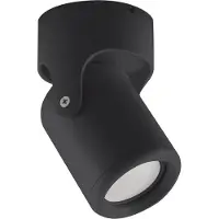 Licht-Erlebnisse Wandlampe verstellbar Schwarz GU10 Wandspot