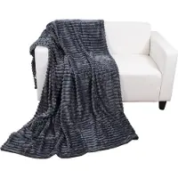 Mojawo Wohndecke Kuscheldecke Wolldecke Sofadecke Cord Optik 150x200cm