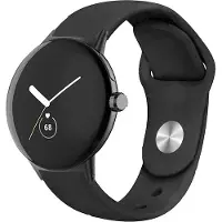 Cover-Discount Google Pixel Watch - Silikon Ersatzarmband schwarz