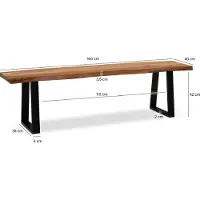Wohnling 160x40x45,5