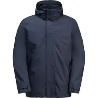 Jack Wolfskin Luntal 3in1 Jacke Blau M Mann Blau M