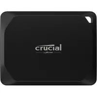 Crucial X10 Pro, 4 TB, USB Typ-C, USB 3.2 Gen 2x2, 2100 MB/s, 20 Gbit/s, Schwarz