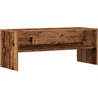 vidaXL TV-Regal Altholz-Optik 100x40x40 cm Holzwerkstoff