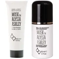 Alyssa Ashley Musk, Unisex, Parfümiertes Antitranspirans, Roll-on Deodorant, Stab, 50 ml, Feuchtigkeitsspendend, Weichmachend