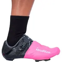 VeloToze Überschuh Toe onesize pink - wasserdichter Zehenschutz für Rennradfa...