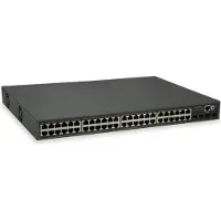 LevelOne 52-Port L3 Lite Managed Gigabit PoE Switch, 4 x 10GbE SFP+, 48 PoE-Ausgänge, 400W PoE-Leistungsbudget, Managed, L3, Gigabit Ethernet (10/100/1000), Power over Ethernet (PoE), Rack-Einbau