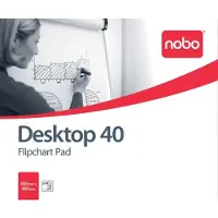Nobo Flipchart 58 cm x 48.5 cm, 40 Blatt