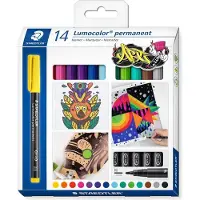 Staedtler Lumocolor 317 Marker Sortiert 14 Einheiten
